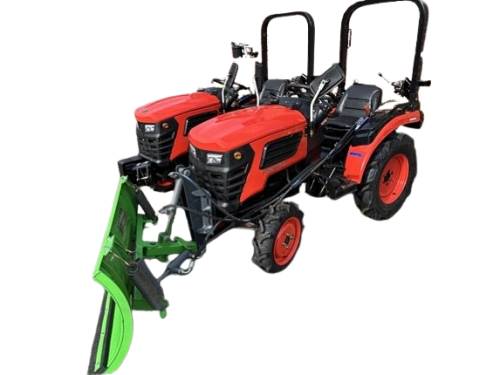 Crona CR254 + Pług CR26 – Ciągnik 25 KM 4x4 z Homologacją i Pługiem Hydraulicznym 160 cm