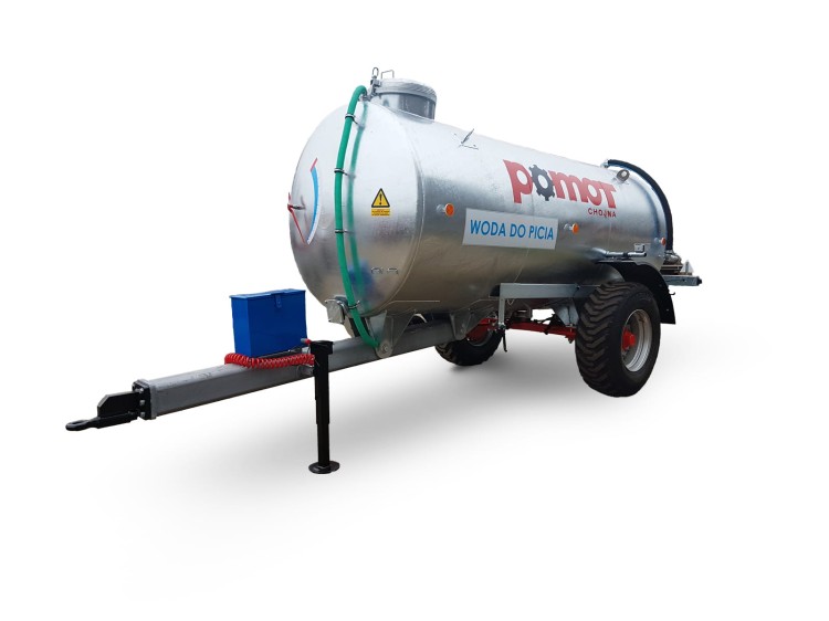 POMOT T507/5 – Przyczepa Cysterna do Transportu Wody Pitnej 5000L