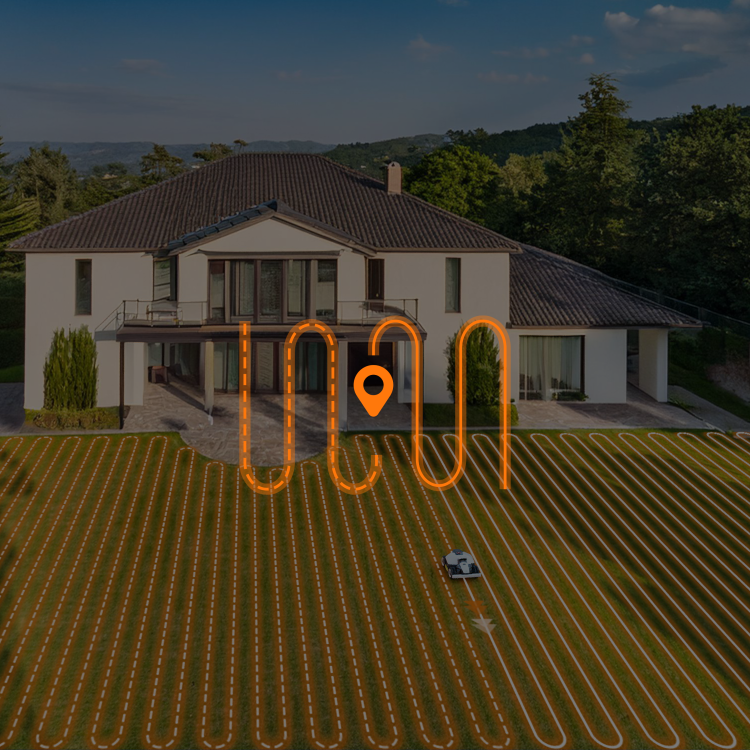 LUBA mini 01Intelligent route for beautiful and efficient mowing.png