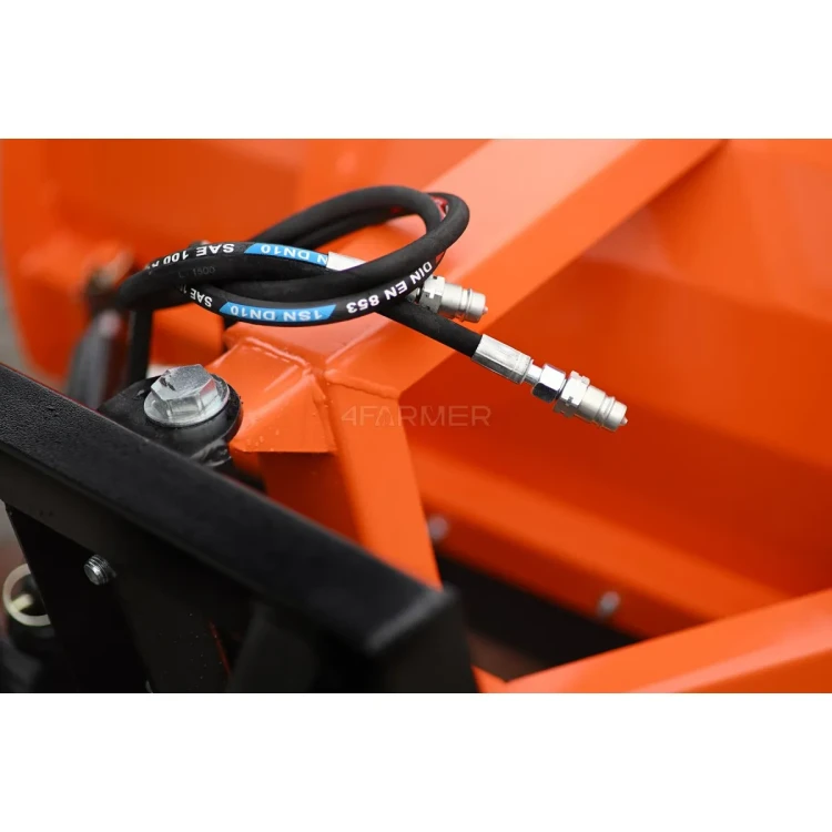 4Farmer ASH150 – Pług Do Śniegu Prosty 1500 mm Hydrauliczny na Wózek Widłowy