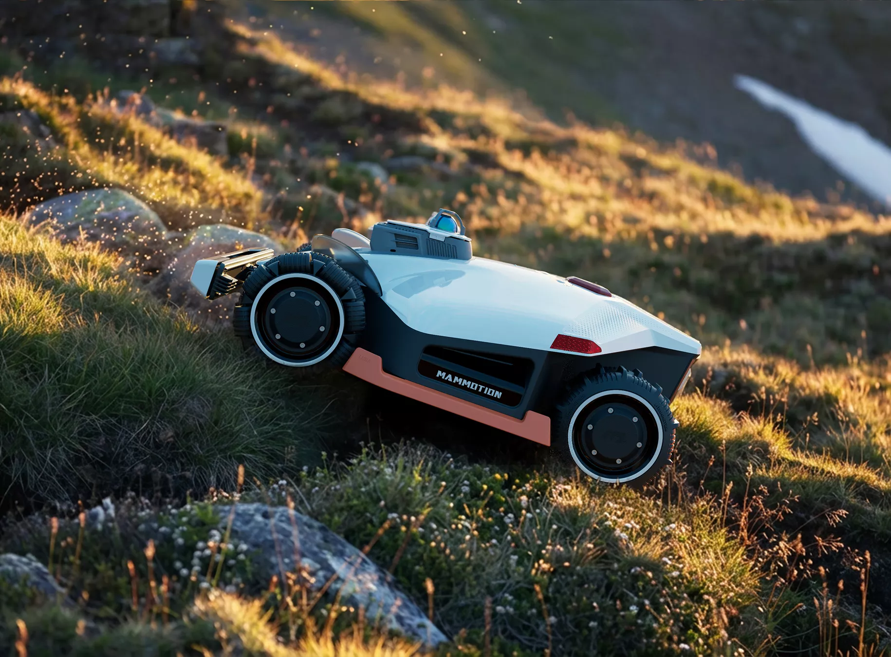 LUBA 3 AWD 5000 na zboczu