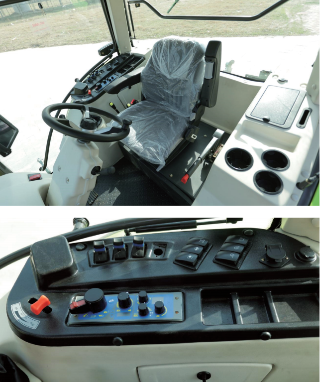 Wnętrze kabiny Zoomlion PG 2004