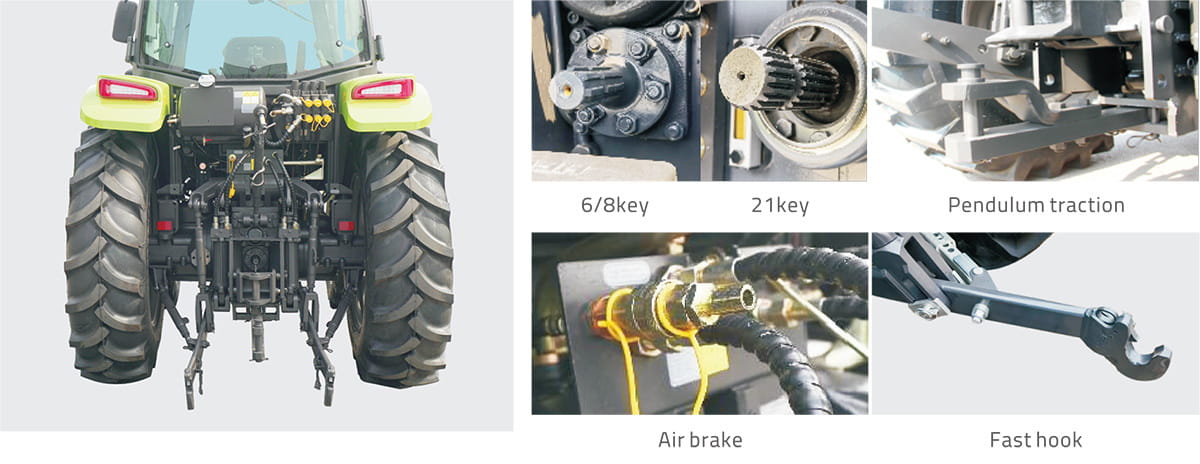Tylny TUZ Zoomlion RN 1304