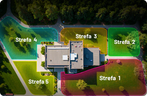 Zarządzanie strefami Mammotion